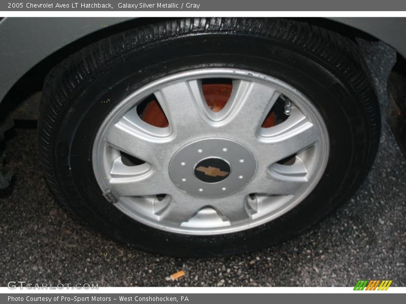 Galaxy Silver Metallic / Gray 2005 Chevrolet Aveo LT Hatchback