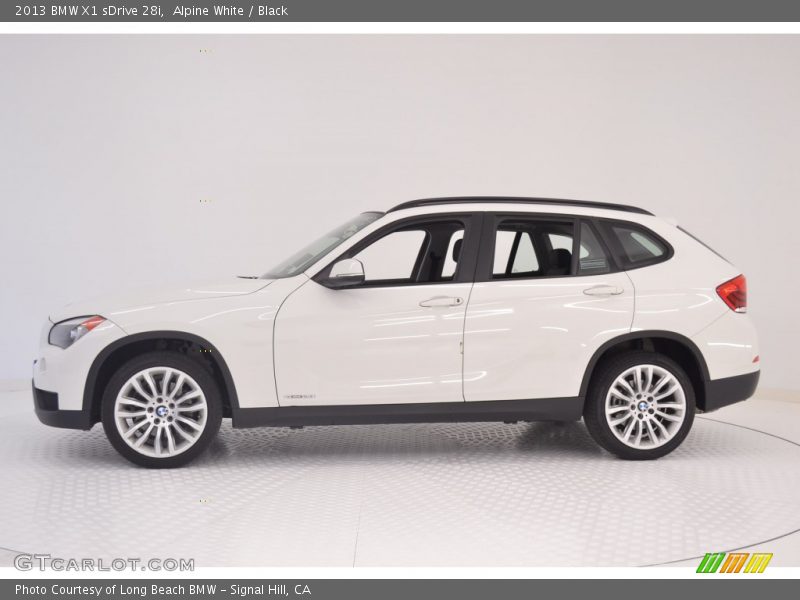 Alpine White / Black 2013 BMW X1 sDrive 28i