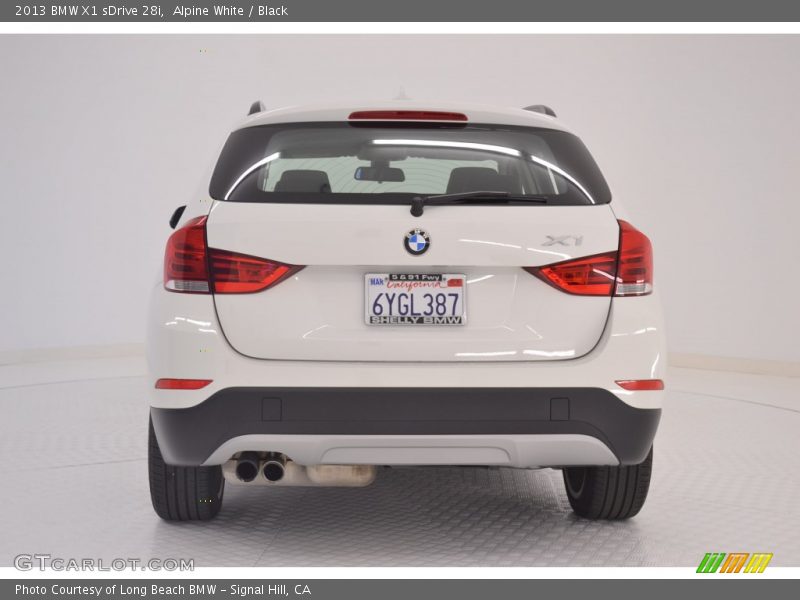 Alpine White / Black 2013 BMW X1 sDrive 28i