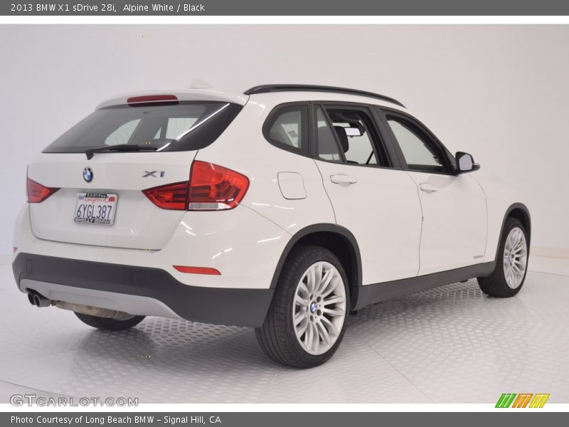 Alpine White / Black 2013 BMW X1 sDrive 28i