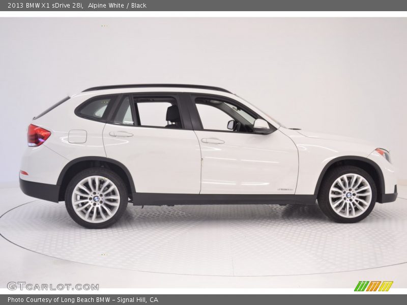 Alpine White / Black 2013 BMW X1 sDrive 28i