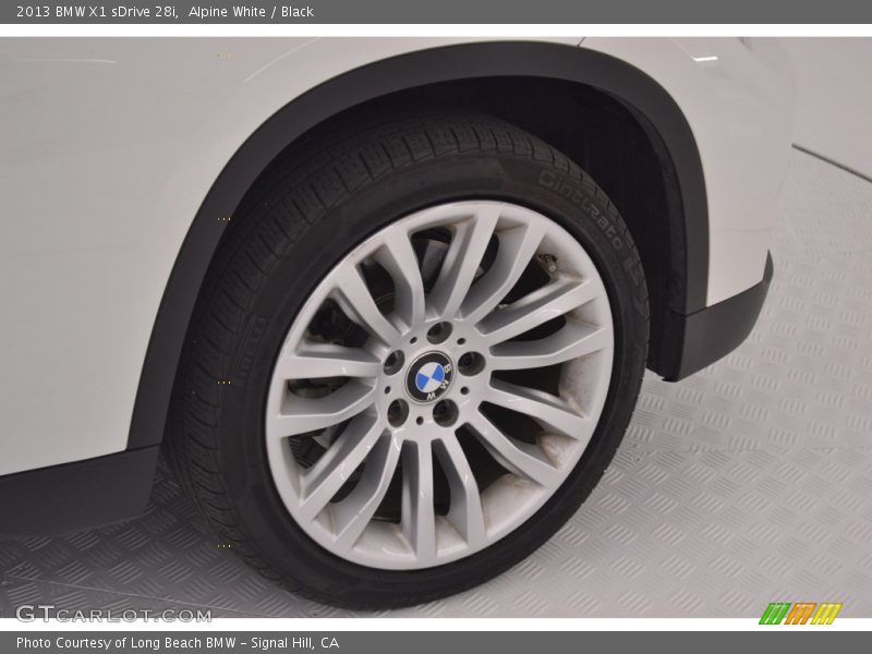 Alpine White / Black 2013 BMW X1 sDrive 28i