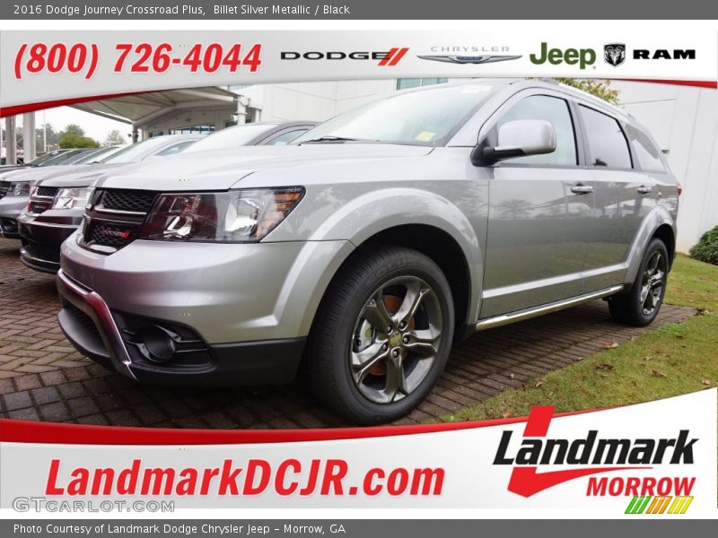 Billet Silver Metallic / Black 2016 Dodge Journey Crossroad Plus
