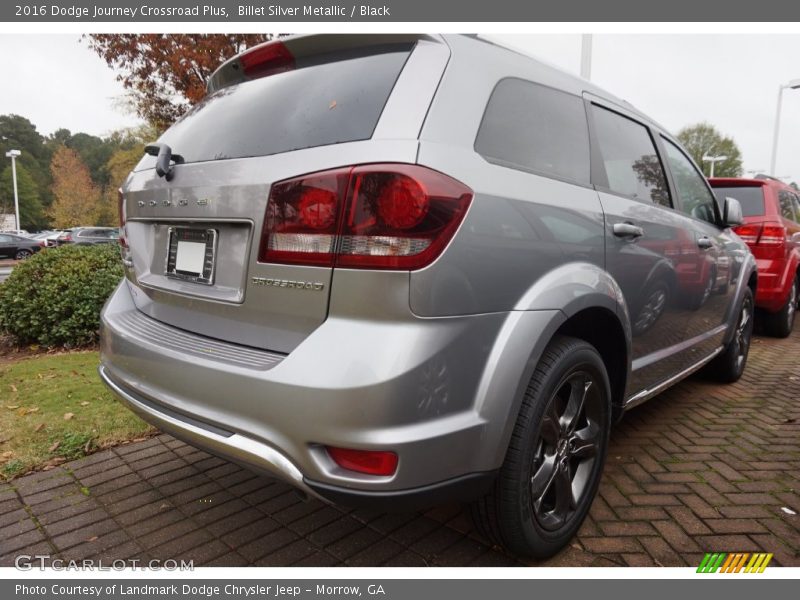 Billet Silver Metallic / Black 2016 Dodge Journey Crossroad Plus