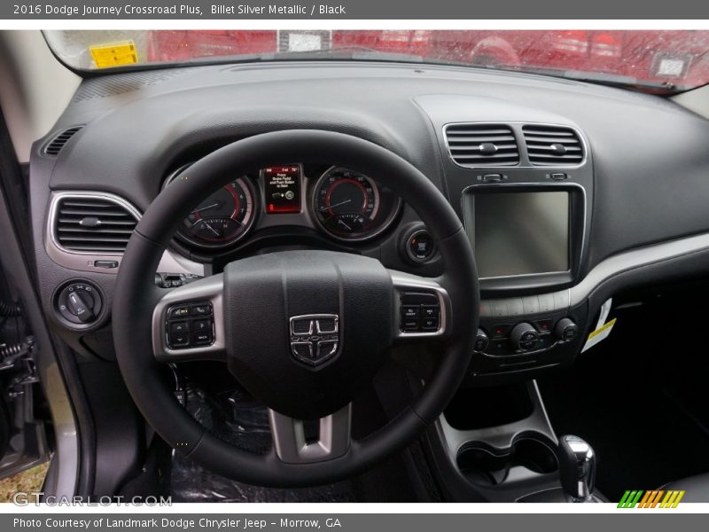 Billet Silver Metallic / Black 2016 Dodge Journey Crossroad Plus