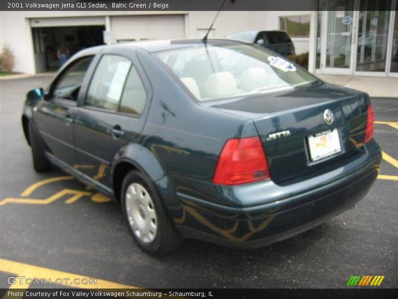Baltic Green / Beige 2001 Volkswagen Jetta GLS Sedan