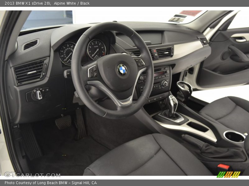 Alpine White / Black 2013 BMW X1 sDrive 28i