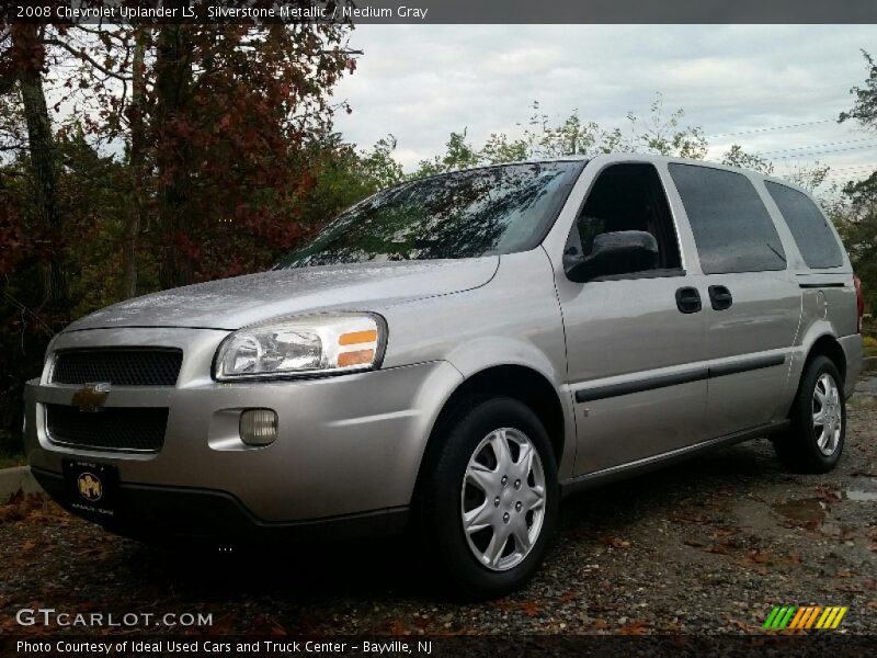 Silverstone Metallic / Medium Gray 2008 Chevrolet Uplander LS