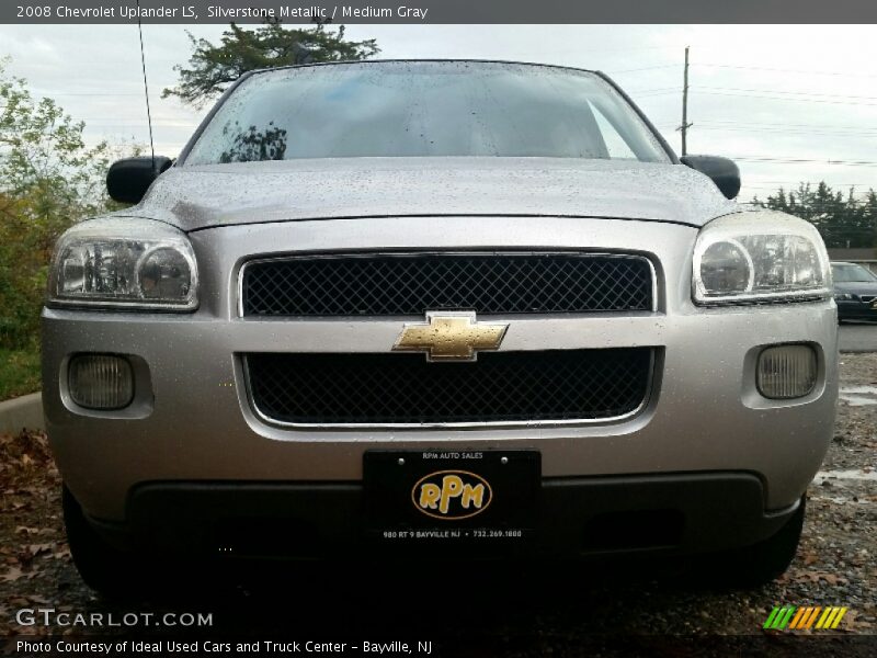 Silverstone Metallic / Medium Gray 2008 Chevrolet Uplander LS