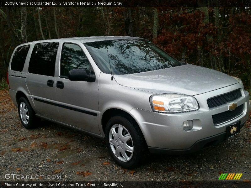 Silverstone Metallic / Medium Gray 2008 Chevrolet Uplander LS