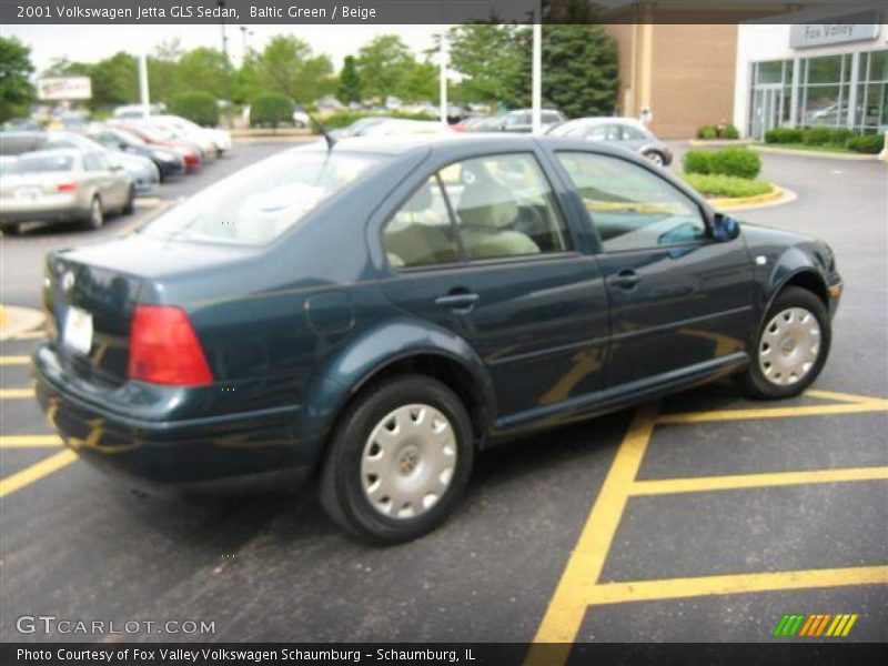 Baltic Green / Beige 2001 Volkswagen Jetta GLS Sedan
