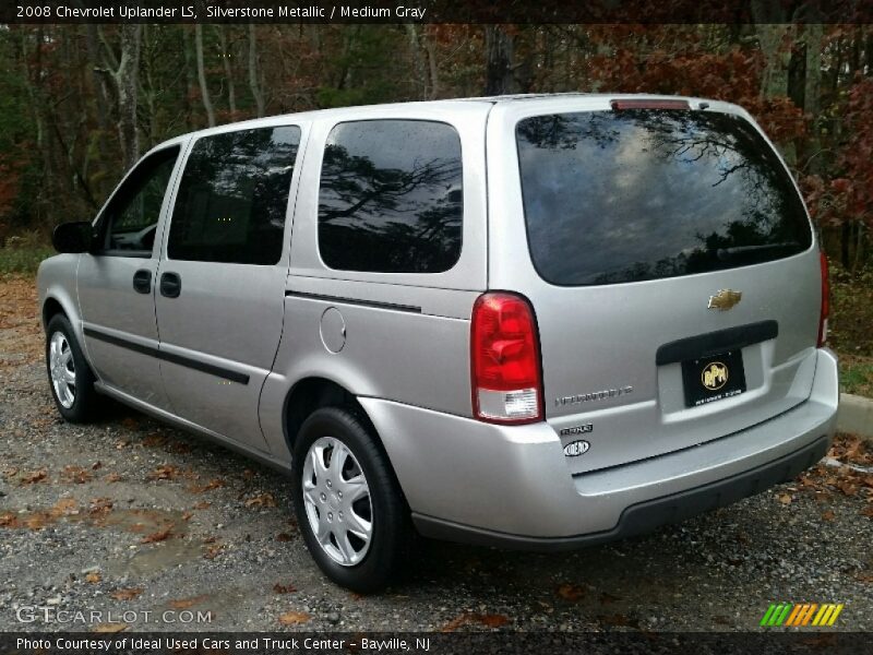 Silverstone Metallic / Medium Gray 2008 Chevrolet Uplander LS
