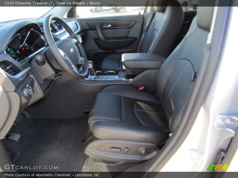 Silver Ice Metallic / Ebony 2016 Chevrolet Traverse LT