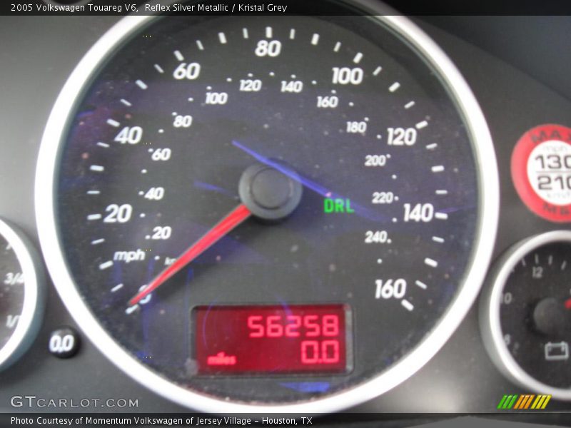 Reflex Silver Metallic / Kristal Grey 2005 Volkswagen Touareg V6
