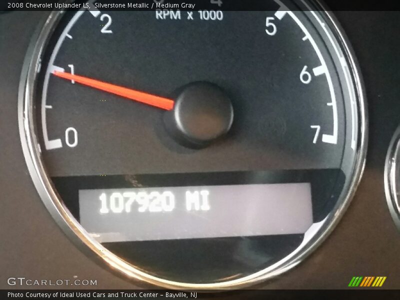 Silverstone Metallic / Medium Gray 2008 Chevrolet Uplander LS