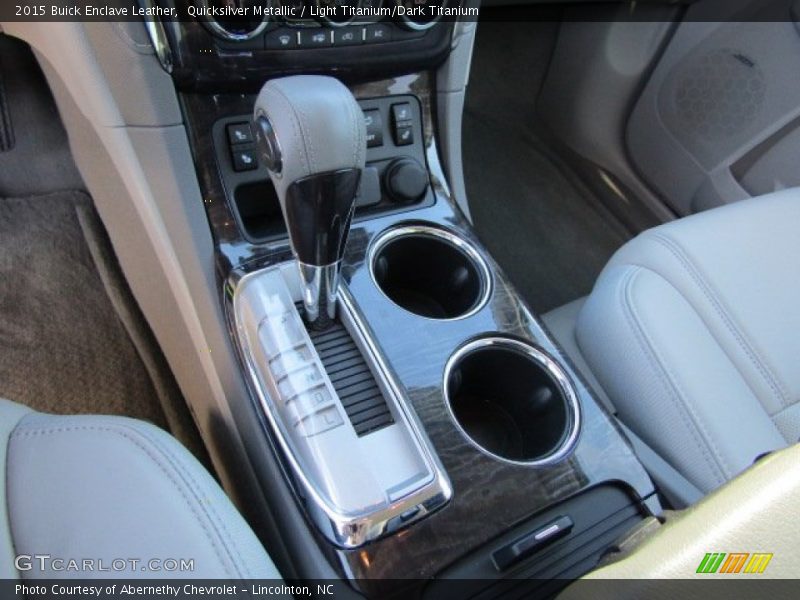 Quicksilver Metallic / Light Titanium/Dark Titanium 2015 Buick Enclave Leather
