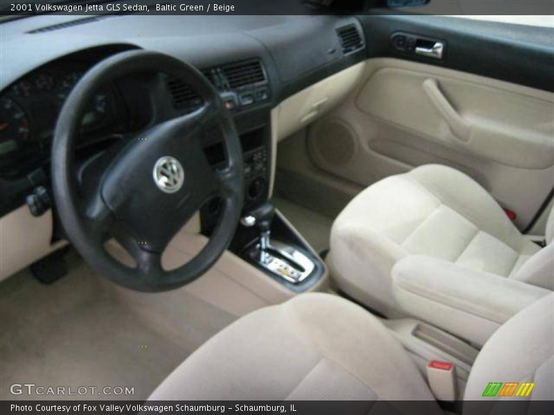 Baltic Green / Beige 2001 Volkswagen Jetta GLS Sedan