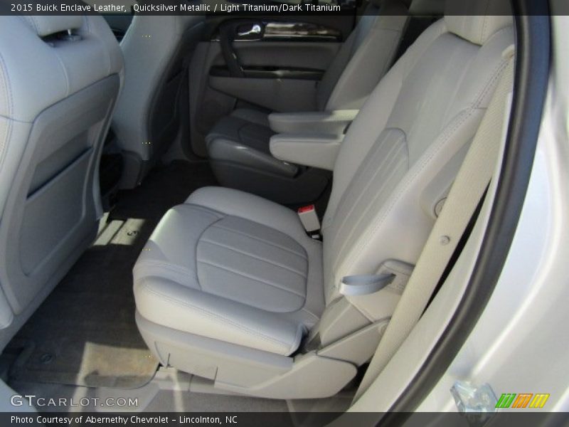 Quicksilver Metallic / Light Titanium/Dark Titanium 2015 Buick Enclave Leather