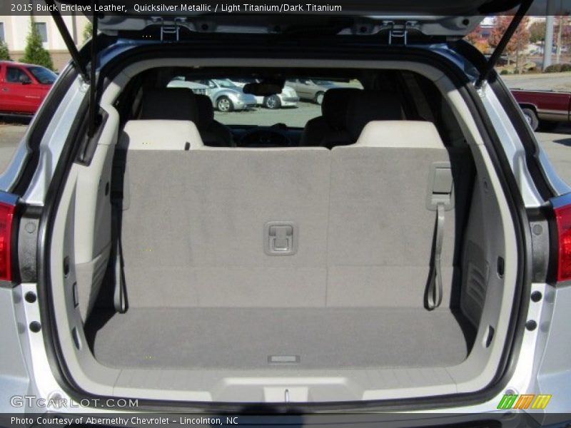Quicksilver Metallic / Light Titanium/Dark Titanium 2015 Buick Enclave Leather