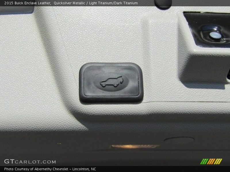 Quicksilver Metallic / Light Titanium/Dark Titanium 2015 Buick Enclave Leather