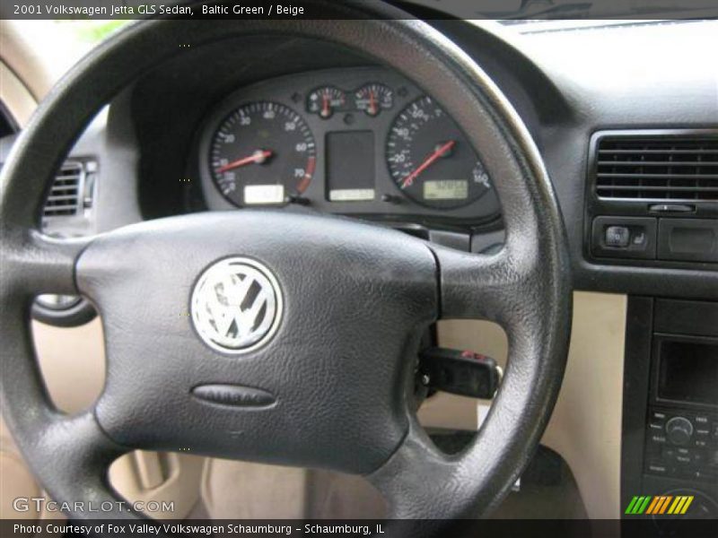 Baltic Green / Beige 2001 Volkswagen Jetta GLS Sedan