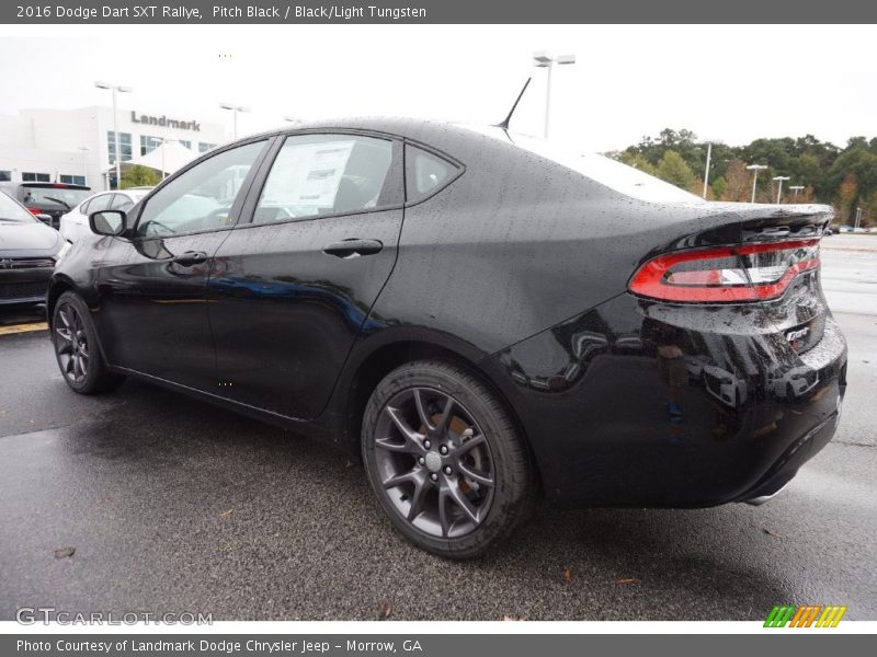 Pitch Black / Black/Light Tungsten 2016 Dodge Dart SXT Rallye