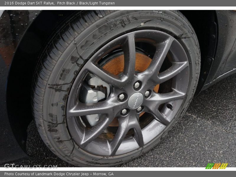 Pitch Black / Black/Light Tungsten 2016 Dodge Dart SXT Rallye