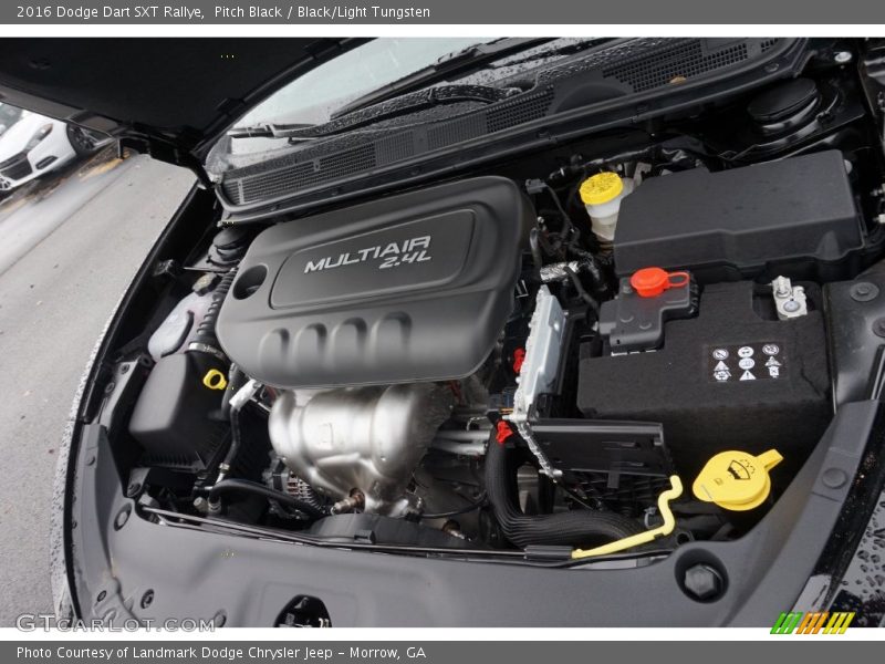 Pitch Black / Black/Light Tungsten 2016 Dodge Dart SXT Rallye