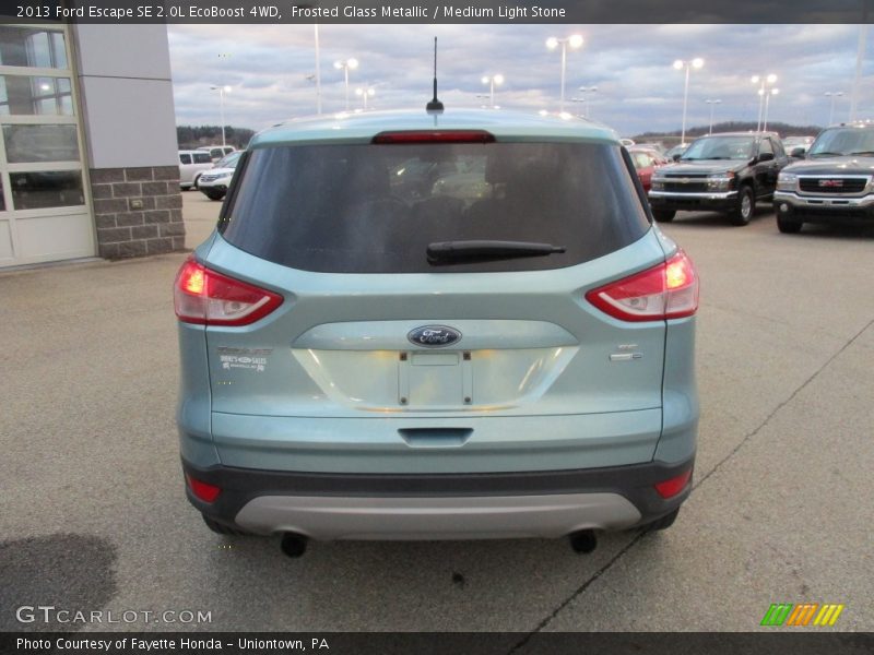 Frosted Glass Metallic / Medium Light Stone 2013 Ford Escape SE 2.0L EcoBoost 4WD