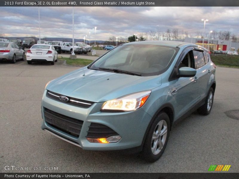 Frosted Glass Metallic / Medium Light Stone 2013 Ford Escape SE 2.0L EcoBoost 4WD