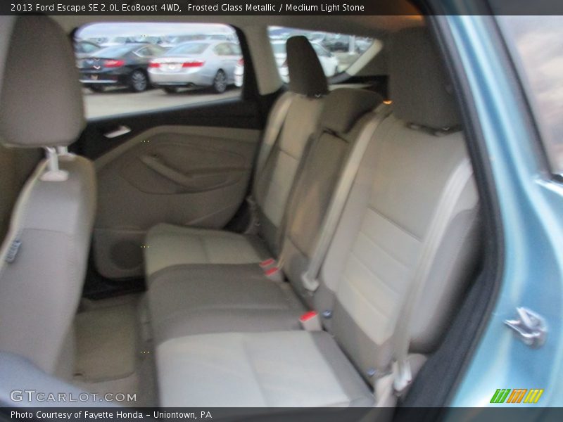 Frosted Glass Metallic / Medium Light Stone 2013 Ford Escape SE 2.0L EcoBoost 4WD