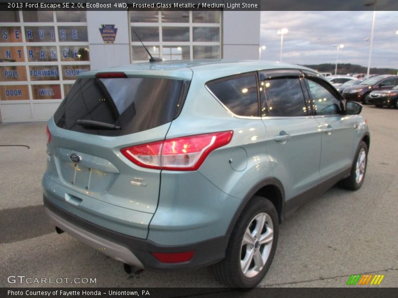 Frosted Glass Metallic / Medium Light Stone 2013 Ford Escape SE 2.0L EcoBoost 4WD