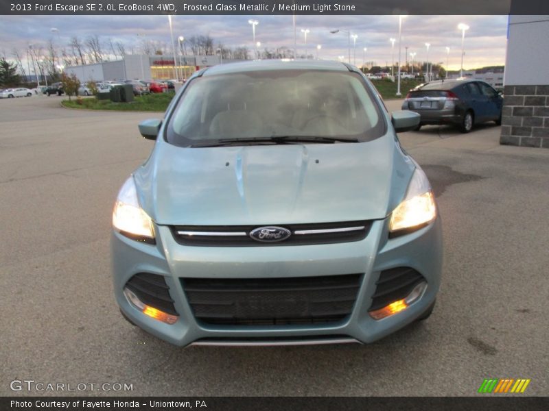 Frosted Glass Metallic / Medium Light Stone 2013 Ford Escape SE 2.0L EcoBoost 4WD