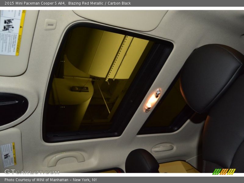 Blazing Red Metallic / Carbon Black 2015 Mini Paceman Cooper S All4