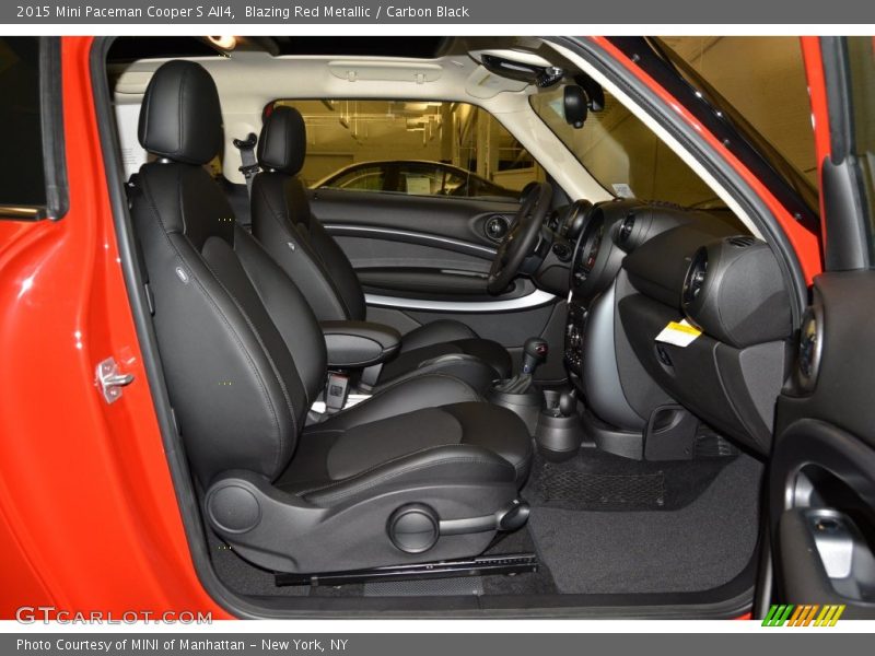 Blazing Red Metallic / Carbon Black 2015 Mini Paceman Cooper S All4