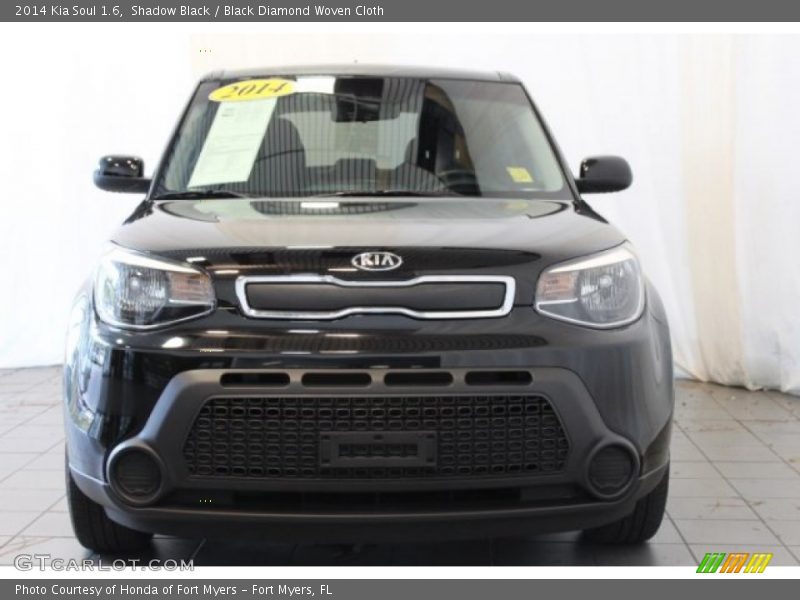 Shadow Black / Black Diamond Woven Cloth 2014 Kia Soul 1.6