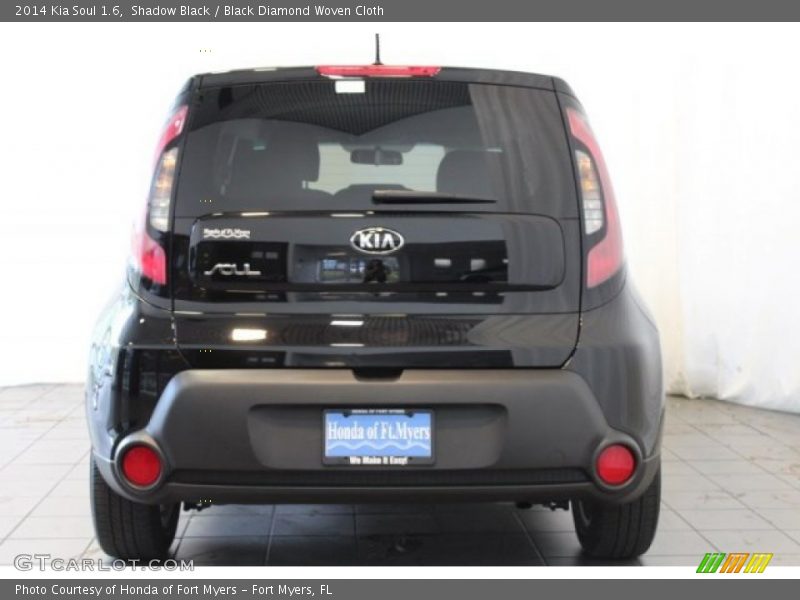 Shadow Black / Black Diamond Woven Cloth 2014 Kia Soul 1.6