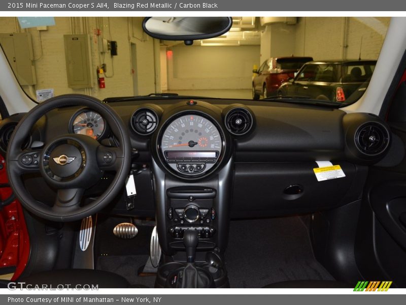 Blazing Red Metallic / Carbon Black 2015 Mini Paceman Cooper S All4