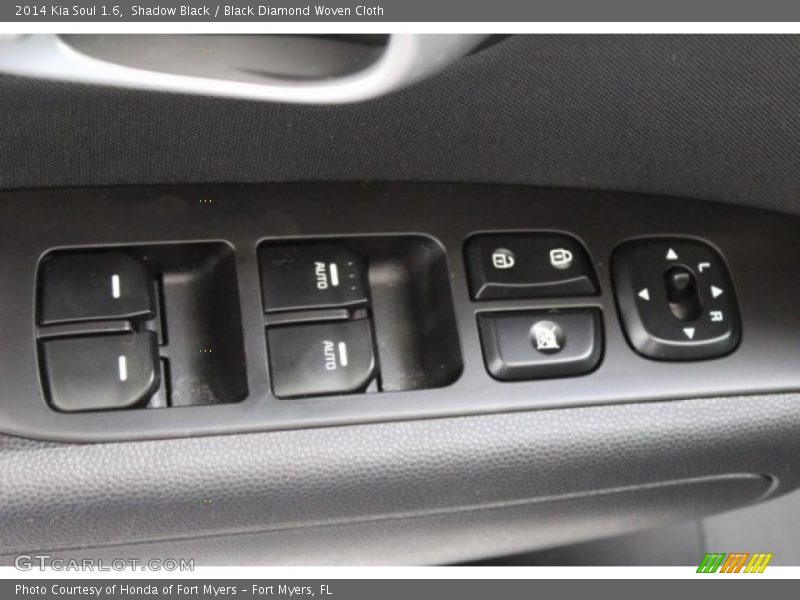 Shadow Black / Black Diamond Woven Cloth 2014 Kia Soul 1.6