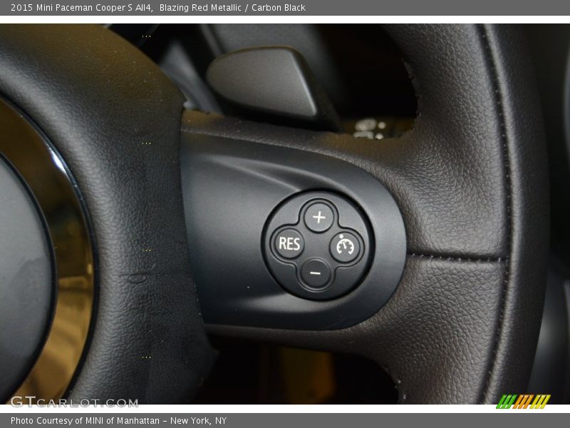 Blazing Red Metallic / Carbon Black 2015 Mini Paceman Cooper S All4