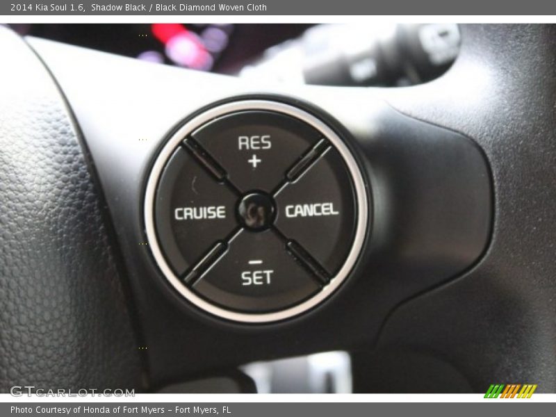 Shadow Black / Black Diamond Woven Cloth 2014 Kia Soul 1.6