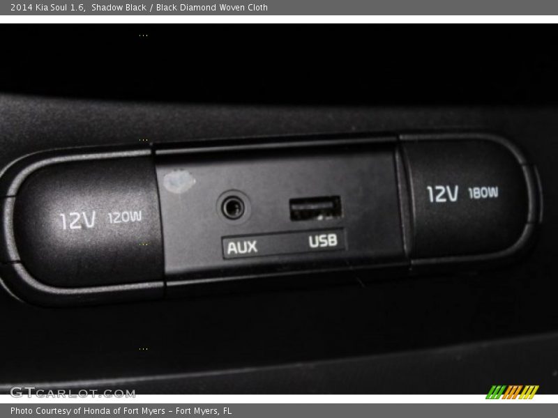 Shadow Black / Black Diamond Woven Cloth 2014 Kia Soul 1.6