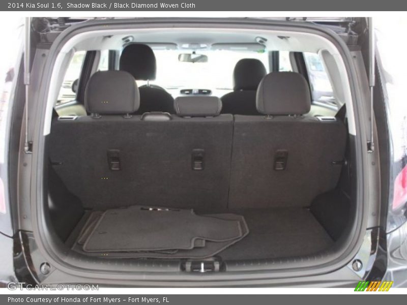 Shadow Black / Black Diamond Woven Cloth 2014 Kia Soul 1.6