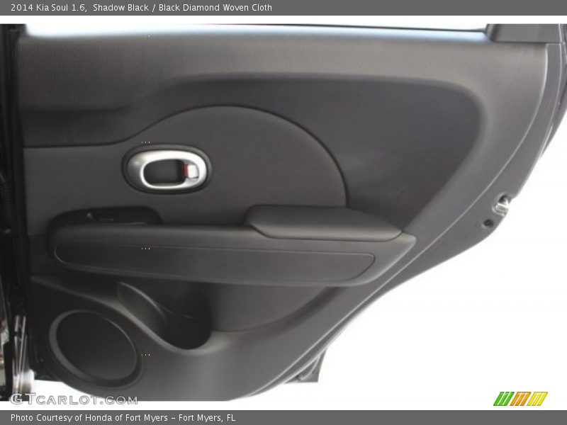 Shadow Black / Black Diamond Woven Cloth 2014 Kia Soul 1.6