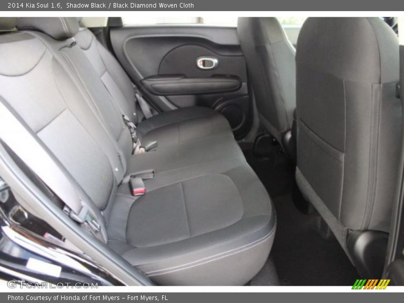 Shadow Black / Black Diamond Woven Cloth 2014 Kia Soul 1.6