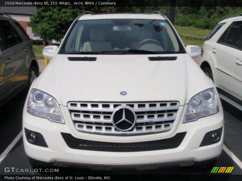 Arctic White / Cashmere 2009 Mercedes-Benz ML 350 4Matic