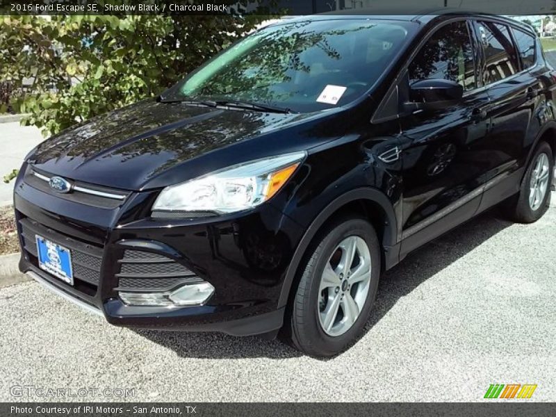 Shadow Black / Charcoal Black 2016 Ford Escape SE