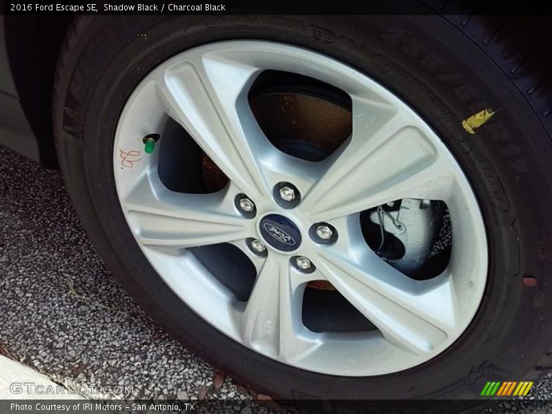 Shadow Black / Charcoal Black 2016 Ford Escape SE