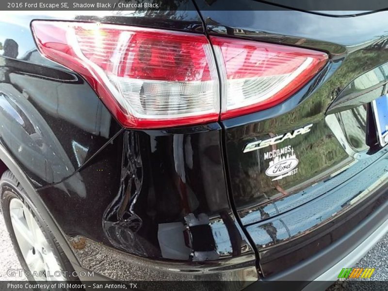 Shadow Black / Charcoal Black 2016 Ford Escape SE