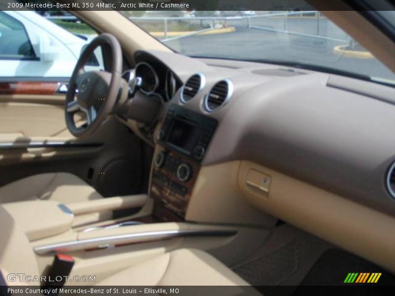 Arctic White / Cashmere 2009 Mercedes-Benz ML 350 4Matic